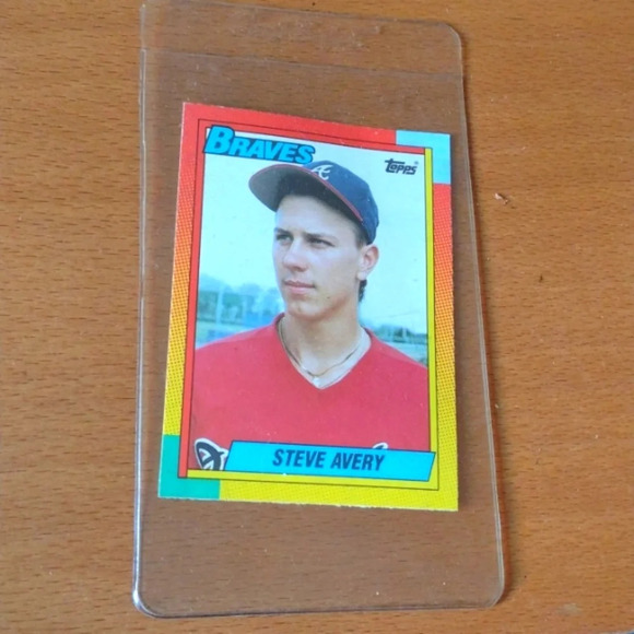 2 for $20😃Steve Avery Rookie BB Card - Picture 1 of 2